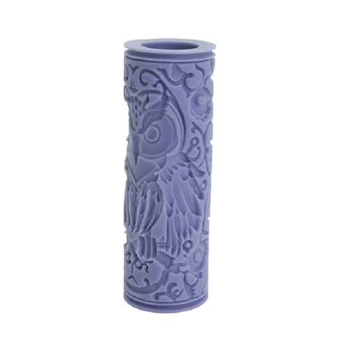 Clay Tile Roller 3D Printed Clay Texture Rollers Flower Bird Pattern