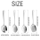 4Pcs Stainless Steel Buffet Serving Spoon Long Handle Soup Spoons 2