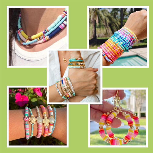 Beading Funnel-Clay Beads Bracelet Making Kit 2