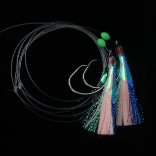 Glow Fishing Beads Άγκιστρα υψηλής περιεκτικότητας σε άνθρακα για γλυκό/αλμυρό νερό A 1