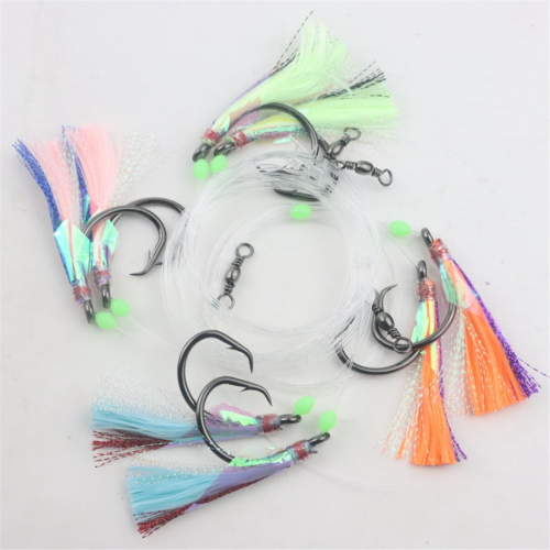 Glow Fishing Beads Γάντζοι υψηλού άνθρακα για γλυκό/αλμυρό νερό C 2