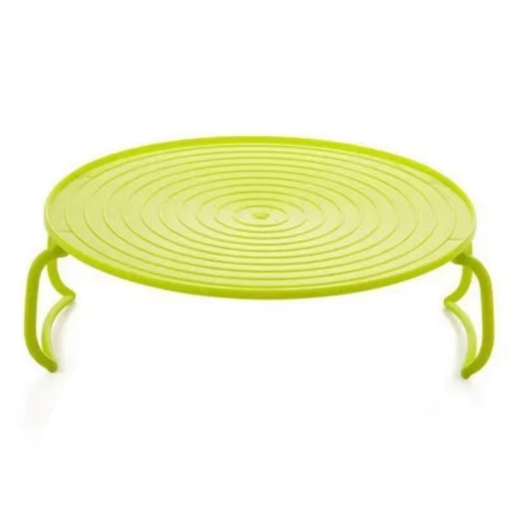 Microwave Heating Layered Steaming Tray Double-Layer Rack Green-image-OPC-PGJSMMG-NEW