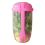 Tazza per insalata e yogurt con cucchiaio e coperchio rosa 1