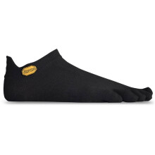Calzini a cinque dita unisex Vibram 5Toe in nero - Coolmax - flessibili - L