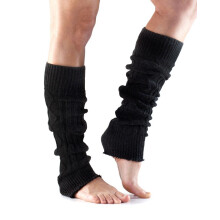 ToeSox Beenwarmers Kniehoog Voor Spierprestatietraining - Zwart