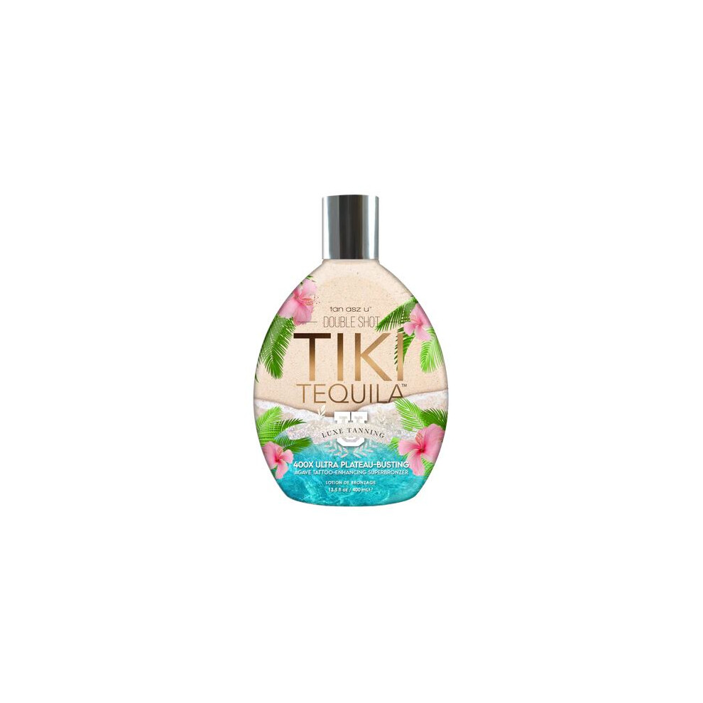Tan Asz U Tiki Tequila Tanning Lotion 400x Super Nourishing Bronzer And Tattoo Enhancer