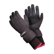 (M/L, Schwarz) Heat Holders - Heat Holders Skihandschuhe Extra Warm Damen | Thermo Skihandschuhe wasserdicht