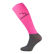 (36-38, Neon Pink) Comodo - Comodo - Damen Kniehohe Reitpferde Socken | Pferdesport Socken zum Reiten
