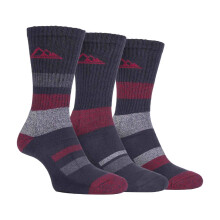 (39-45, SBMS031CHA) Storm Bloc - Storm Bloc - 3 Paar Herren Anti-Blasen Wandersocken Gepolstert Sohle für Sommer