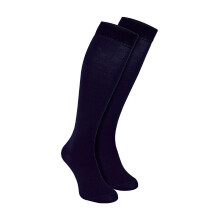 (06-Nov, Navy blau) Sock Snob - Sock Snob - 2er Pack Herren Bambus Socken Lang | Kniestrümpfe Bambussocken