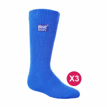 (02-May, Königsblau) Heat Holders - Heat Holders - 3er Pack Thermosocken für Gummistiefel Kinder | Warm Wintersocken