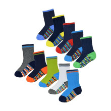 (6-12 Months, Stil 1) Sock Snob - 10er Pack Baby Socken mit Antirutsch | Sterntaler Socken mit Noppen | Sock Snob