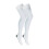 (L, White) Medalin - 2 Pair Non Slip Thigh High Anti-Embolism Compression Stockings 1
