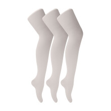 (3-5 Years, Weiß) Sock Snob - 3er Pack Tanzstrumpfhose Mädchen | Sock Snob Kinder Strumpfhose Ballett Mädchen