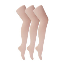 (11-14 Years, Rosa) Sock Snob - 3er Pack Tanzstrumpfhose Mädchen | Sock Snob Kinder Strumpfhose Ballett Mädchen