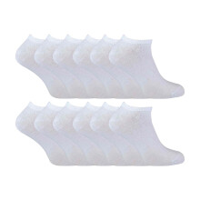 (9-12 K, Weiß) Sock Snob - Sock Snob - 12er Pack Kinder Trainer Socken | Quarter Kurze Sneaker Socken