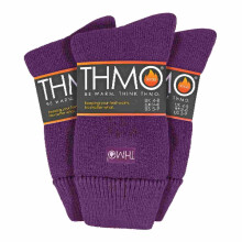(37-42, Lila) THMO - THMO - 3er Pack Damen Winter Extra Warm Thermosocken für Extrem kalt
