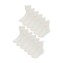 (6-12 Monate, Creme) Sock Snob - 6er Pack Baby Socken für Jungen und Mädchen | Niedlich Socken für Kleinkind