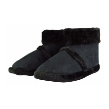(11, Schwarz) Slipper Snob - Slipper Snob - Herren Memory Foam Hüttenschuhe Gefüttert | Winter Hüttenstiefel