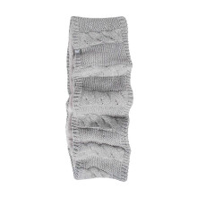 (One Size, Hellgrau) Heat Holders - Heat Holders - Damen Winter Fleece Gefütterter Thermo Snood Schal mit Zopfmuster