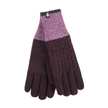 (M/L, Maulbeere) Heat Holders - Heat Holders - Damen Warme Thermo Handschuhe für Winter | Kisdon Style