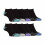 Farah (6-11, Black) Farah - 10 Pack Mens Breathable Bamboo Plain Trainer Socks 1