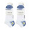 Farah (6-11, White) Farah - 10 Pack Mens Breathable Bamboo Plain Trainer Socks 2