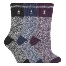 (37-42, Sydney) Heat Holders - Heat Holders - 3er Pack Thermosocken Damen | Warme Isolierte Socken für Winter
