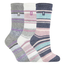 (04-Aug, Palma) Heat Holders - Heat Holders - 3er Pack Thermosocken Damen | Warme Isolierte Socken für Winter