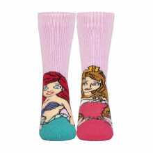 (9-12 K, Ariel und Prinzessin) Heat Holders - Disney Socken Mädchen Lustig Prinzessin Thermosocken Kinder | Heat Holders Lite