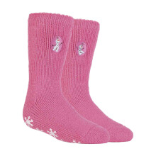 (12-3 UK, Frozen Olaf) Heat Holders - Childrens Character Themed Non Slip 2.3 Tog Thermal Slipper Socks
