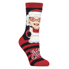 (04-Aug, Frau Claus) Heat Holders - Heat Holders Damen Lustige Weihnachtssocken Neuheit Bunt Thermo Geschenk Socken