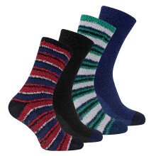 Sock Snob - 8er Pack Herren Kuschelsocken mit Noppen | Rutschfest Flauschige Bettsocken