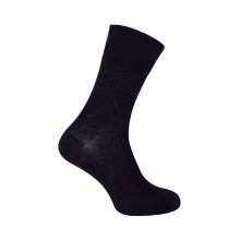 (04-Jul, Schwarz) Dr.Socks - 3er Pack Herren Wollsocken Diabetiker Ohne Gummibund Extra Weit | Dr.Socks