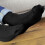 (9-11, Black) Dr.Socks - 4 Pack Extra Wide Non Elastic Bamboo Diabetic Socks 5
