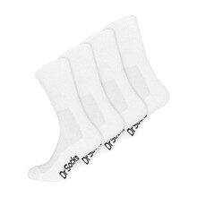(Dec-14, Weiß) Dr.Socks - Dr. Socks - 4er Pack Diabetikersocken Ohne Gummibund | Bambus Nahtlose Socken