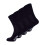 (12-14, Black) Dr.Socks - 4 Pack Extra Wide Non Elastic Bamboo Diabetic Socks 1