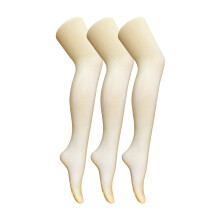 (XL, Creme) Sock Snob - 3er Pack Damen Strumpfhose 80 Den | Strumpfhose Blickdicht Matt | Sock Snob