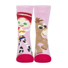 (9-12 K, Jessie & Bullseye) Heat Holders - Kinder Thermo Toy Story Socken | Lustig Disney Kuschelsocken | Heat Holders Lite