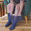 (9-11, Black) Dr.Socks - 1 Pack Extra Wide Bamboo Oedema Socks 6