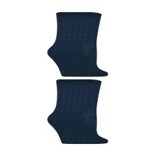 (12-Mar, Marine) Sock Snob - 12er Pack Kinder Einfarbig Baumwolle Socken für Mädchen und Jungen | Sock Snob