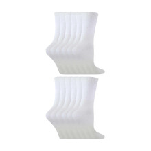 (9-12 K, Weiß) Sock Snob - 12er Pack Kinder Einfarbig Baumwolle Socken für Mädchen und Jungen | Sock Snob