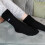 (12-3, Black) THMO - 1 Pack Kids Thermal Socks for Winter 4