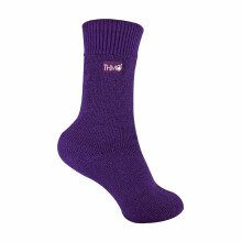 (30-36, Lila) THMO - Kinder Stoppersocken für Winter | Dicke Antirutsch Thermosocken Warme | THMO