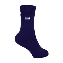 (30-36, Marine) THMO - Kinder Stoppersocken für Winter | Dicke Antirutsch Thermosocken Warme | THMO