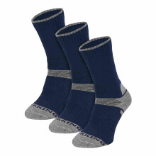 (7-10 Years, Marine) Comodo - Comodo - 3er Pack Kinder Wandersocken Merinowolle | Laufensocken für Jungen