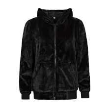 (M, Schwarz) Heat Holders - Heat Holders - Damen Hoodie Decke Fleece Plüsch Hoodie Blanket Pullover Decke