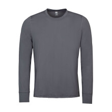 (S, Grau) Heat Holders - Herren Thermo T Shirt Langarm | Winter Unterziehshirt Innenfleece | Heat Holders