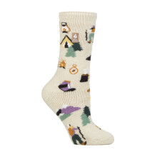 (04-Aug, Gehen) Heat Holders - Thermo Kuschelsocken Damen | Witzig Flauschige Socken Fleece | Heat Holders Lite