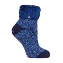 (30-36, Marine) Heat Holders - Kinder Kuschelsocken Warme | Heat Holders | Flauschige Bettsocken Antirutsch